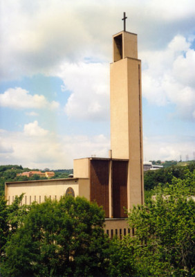 Praha 5 - Košíře, kostel sv. Jana Nepomuckého