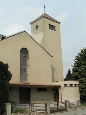 Mšeno, evangelický kostel
