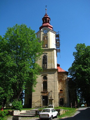 Stráž pod Ralskem, kostel sv. Zikmunda