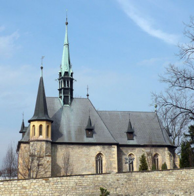 Louny, kostel sv. Petra  , hřbitov
