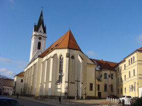 Třeboň, kostel P. Marie Královny a sv. Jiljí