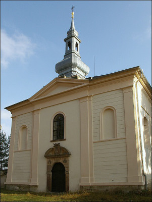 Křinec, kostel sv. Jiljí