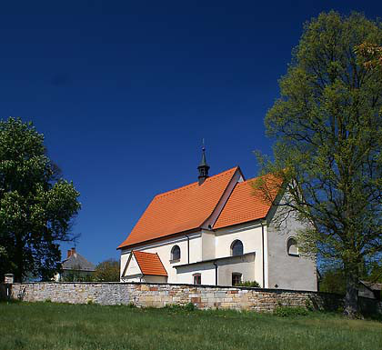 Slatina nad Úpou - Boušín, kostel Navštívení Panny Marie