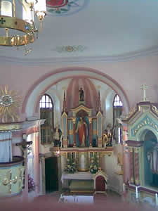 Horní Habartice, kostel sv. Jana Křtitele