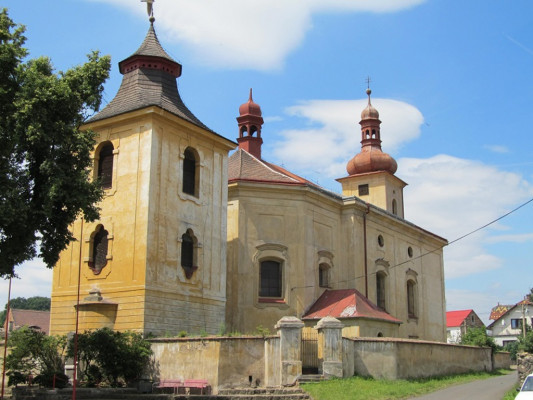 Ohníč-Křemýž, kostel sv. Petra a Pavla