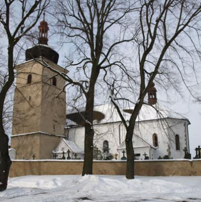Milín, kostel sv. Petra, Slivice