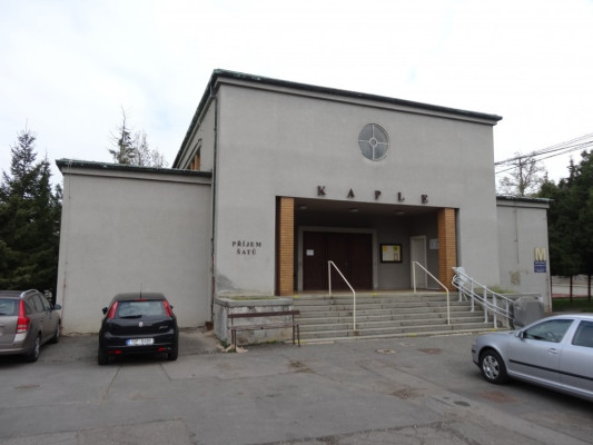 Praha 4 - Krč, kaple sv. Václava, Thomayerova nemocnice