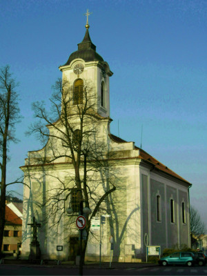 Žebrák, kostel sv. Vavřince