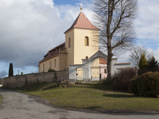 Rašovice-Jindice, kostel sv. Václava