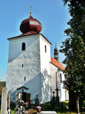 Kamýk nad Vltavou, kostel Narození Panny Marie