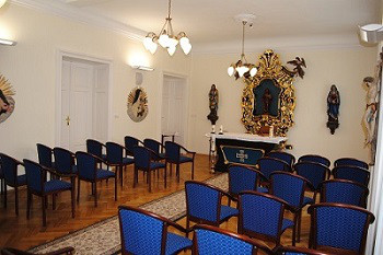 Olomouc, kaple Panny Marie Bolestné na Církevním gymnáziu Německého řádu