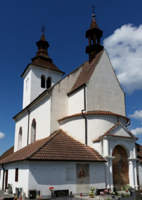 Albrechtice nad Vltavou, kostel sv. Petra a Pavla