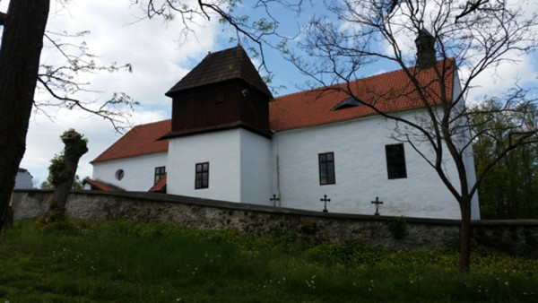 Albrechtice nad Vltavou - Chřešťovice, kostel sv. Jana Křtitele na poušti