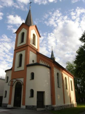 Sviadnov, kostel sv. Jana Nepomuckého