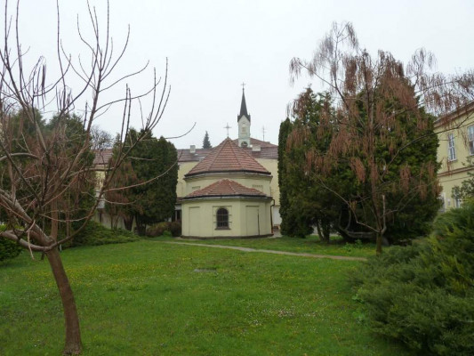 Brno-Černovice, nemocniční kaple v Psychiatrické nemocnici