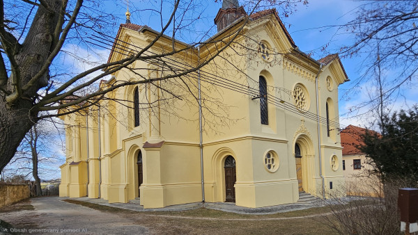 Čestín, kostel sv. Petra a Pavla