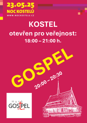 Noc kostelů 2025 evangelický kostel Rožnov p. R. / Autor fotografie: Josef Hurta