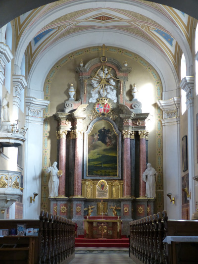 Kostel sv. Jiljí / Hlavní oltář / Autor fotografie: Marek Telička