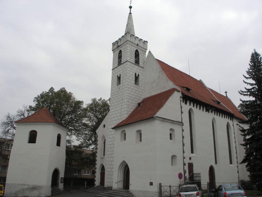 Sedlčany kostel sv. Martina se zvonici