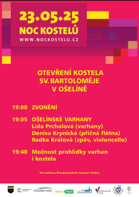 Plakátek Ošelín 2025