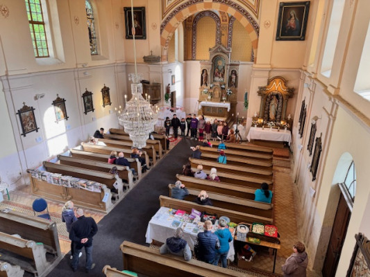 Bílý Potok, kostel Nejsvětější Trojice