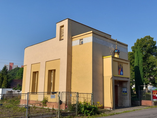 pravoslavná kaple sv. Andělů strážných v Ostravě-P / kaple exteriér