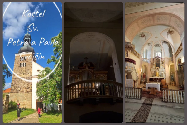 zahrály jsme i ve Svojšíně